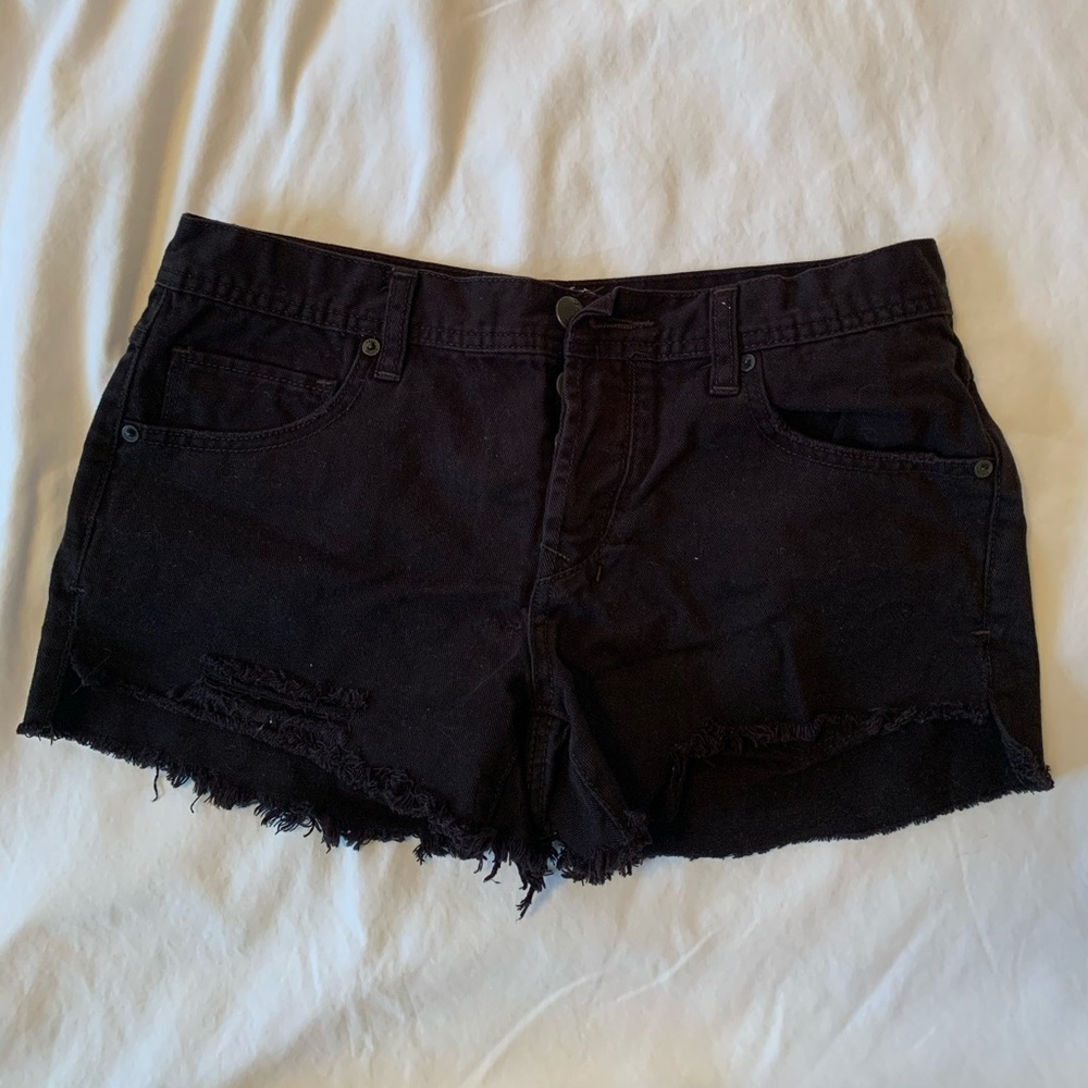 Black shorts